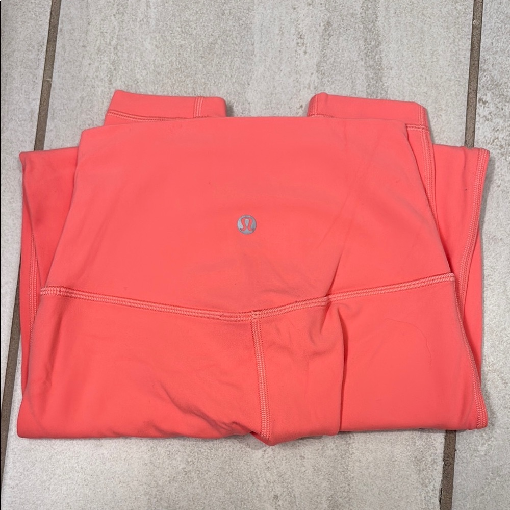 lululemon Coral Leggings